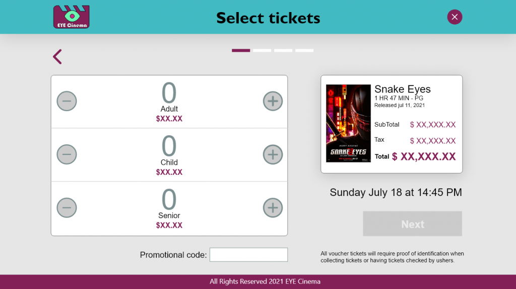 Checkout step 1 Cinema 1366x768 – PROTOTIPO - 4 – 1