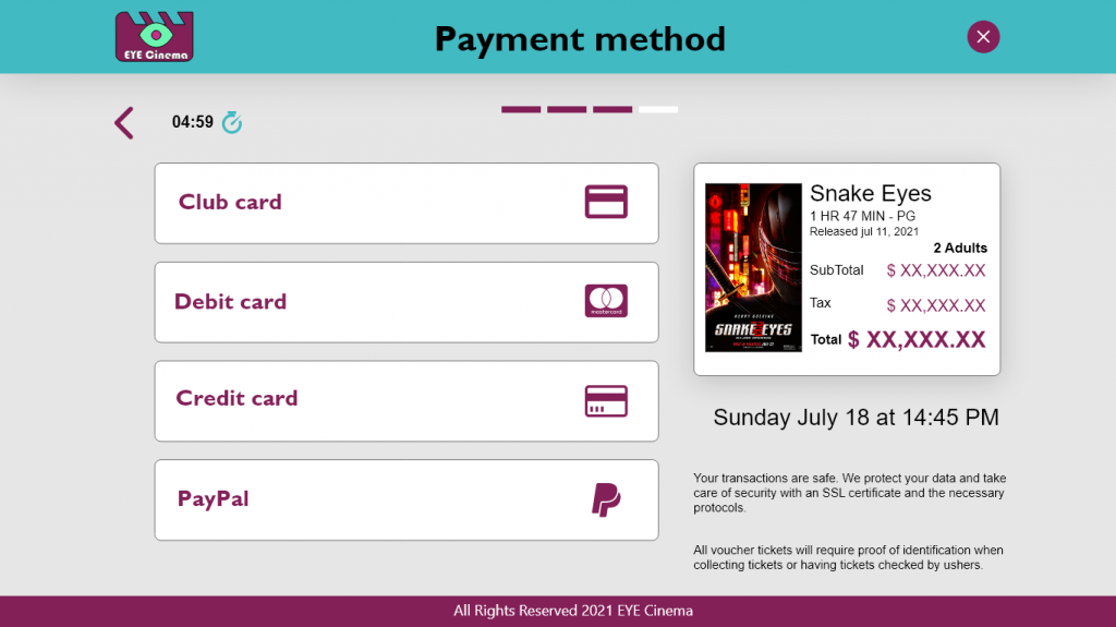 Checkout step 4 payout Cinema 1366x768 – PROTOTIPO - 6 – 1