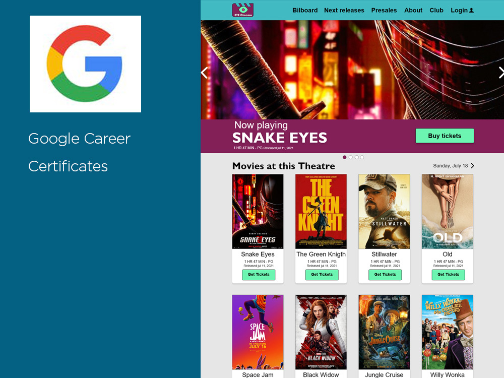 Google Career Certificates